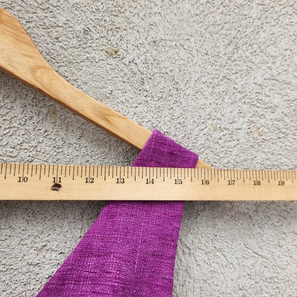 TRINA TURK Women's Dress Size 10 Purple 100% Silk Lined Tweed Glam Party - Picture 8 of 11